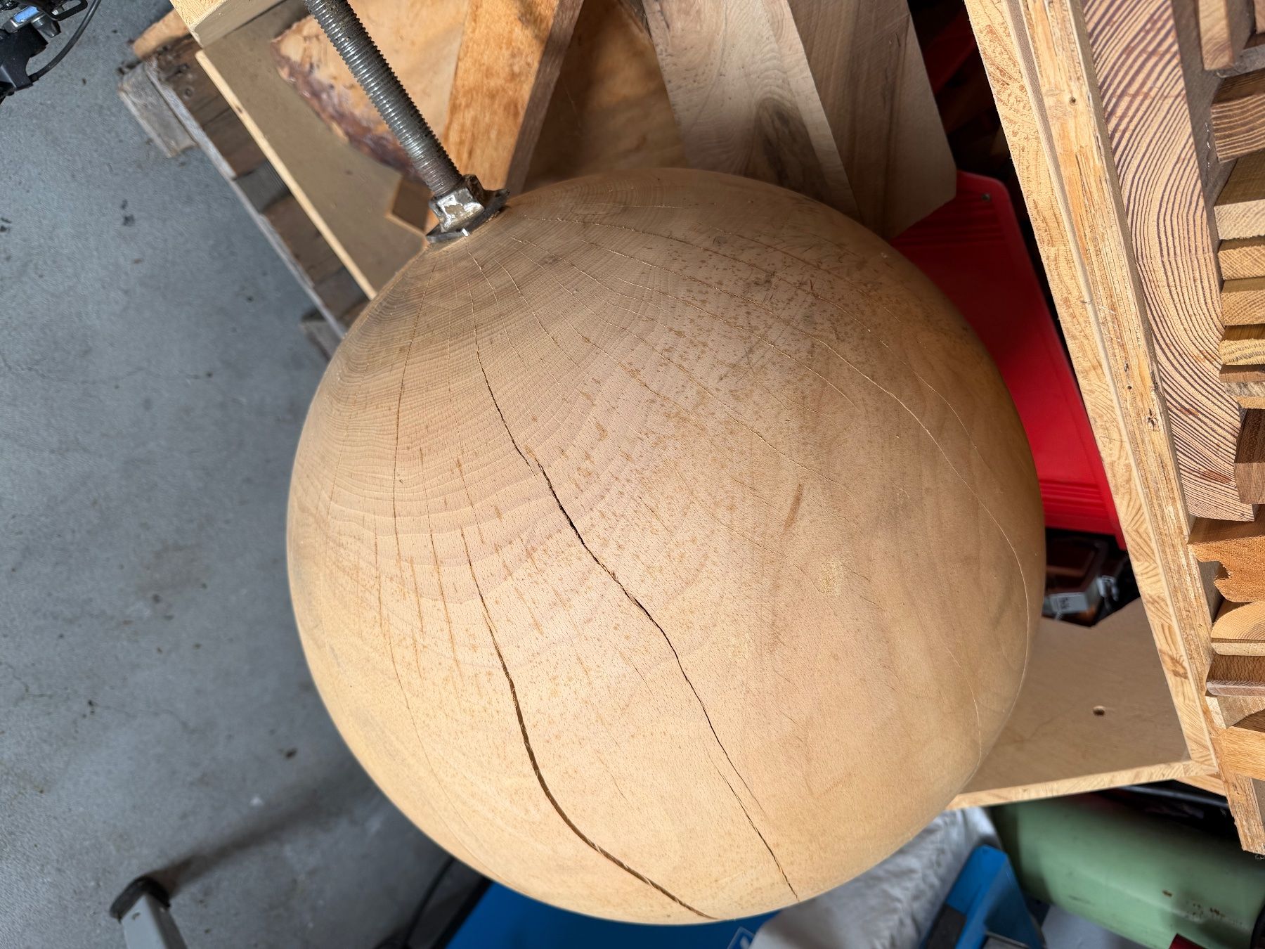 Articoli in legno: Holzkugel Esche; 50cm; roh, – Nuovo (secondo la descrizione) da Wildberg venduto da Melramos04 3