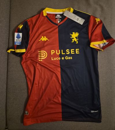 Genoa Kappa Football Jersey Stanciu 8 New 2025/26
