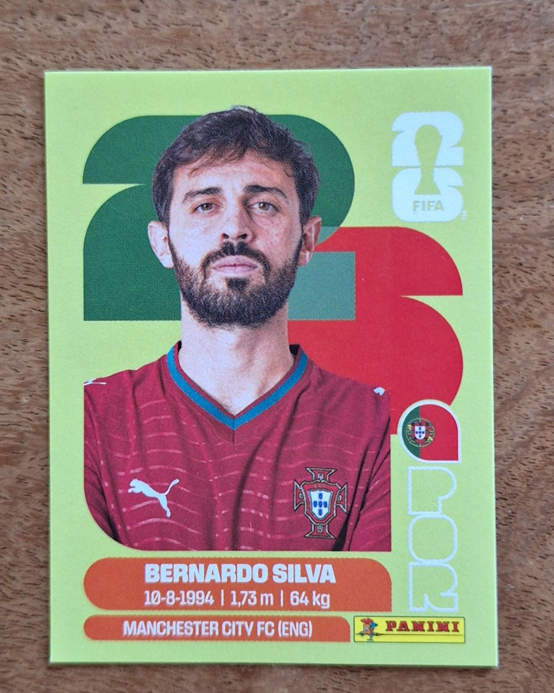 Panini Carte collezionabili: Panini Bernardo Silva POR 9 – Nuovo (secondo la descrizione) da Romanens venduto da Crocette