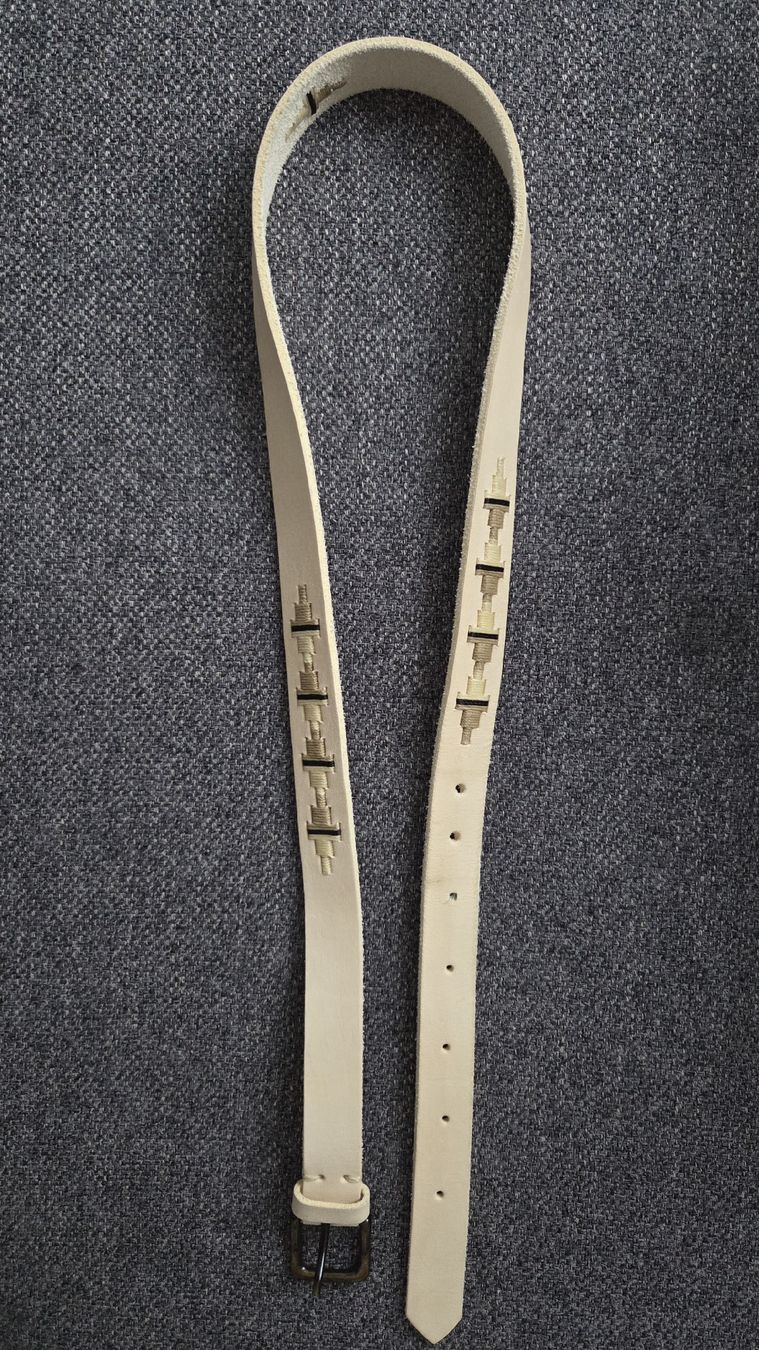 Gürtel: feiner Argentinischer Ledergürtel 110cm – Neu (gemäss Beschreibung) aus Baden von Spill_4 1