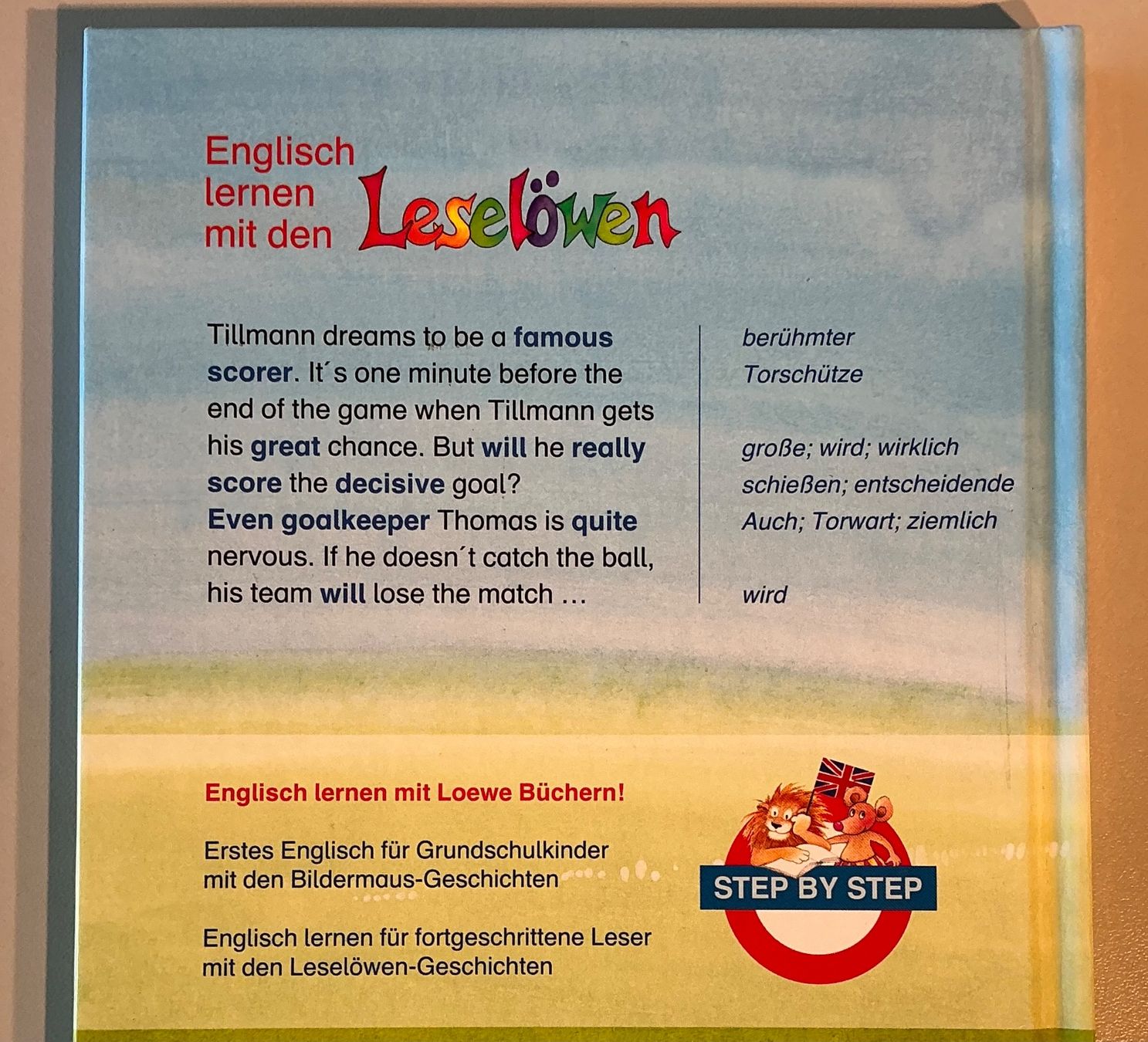 Libri: Englisch lernen mit Torjäger-Geschichten, Leselöwen – Usato da Wil SG venduto da elrawi 1