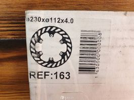 Bremsscheibe NG 163 Brake Disc 230/112/4mm (6 Loch) Aktion