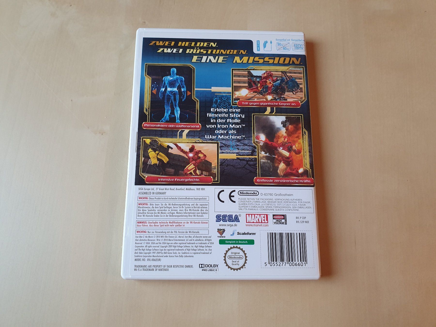 Nintendo Jeux: Iron Man 2 – D'occasion à Stansstad par collectorsshop 1