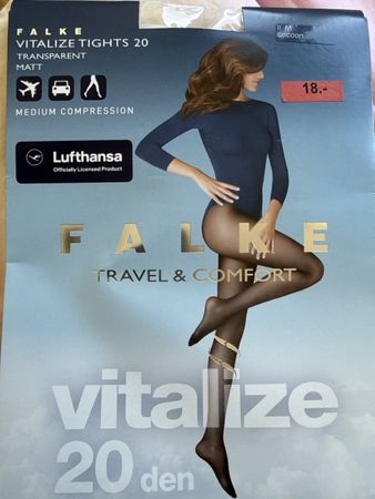 Falke Vitalize Tights 20 Transparent Matt, Gr. M..wie S