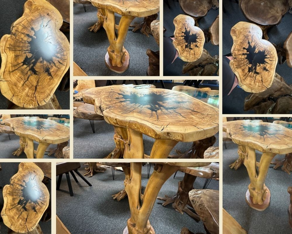 Tavoli: Echtholz Couchtisch mit Tischbeinen – Nuovo e nell'imballaggio originale da Herzogenbuchsee venduto da Centilmen 5