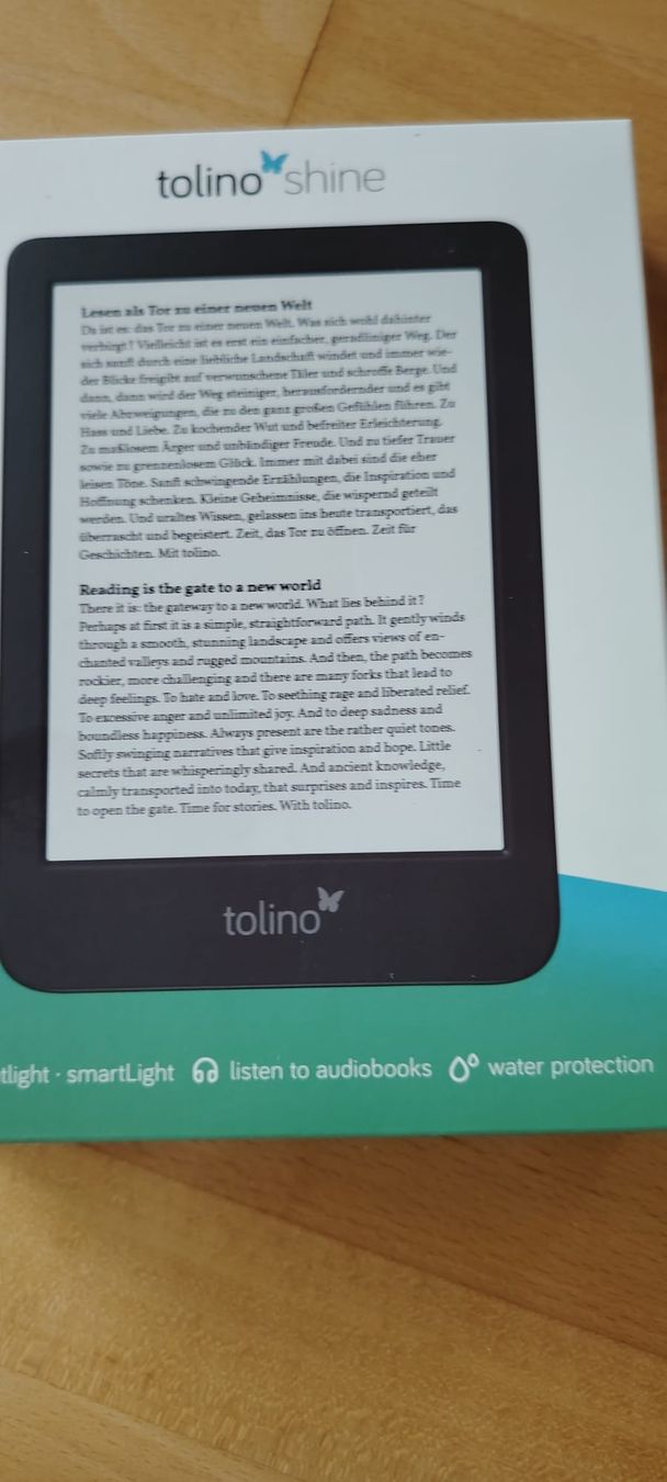 Tablettes PC: Tolino shine 5 Generation  – Neuf avec emballage d'origine à Büetigen par luana100