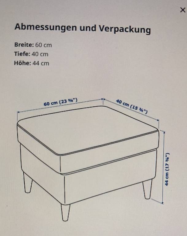 Ikea Hocker: Hocker Grau – Gebraucht aus Zürich von lionsk 1