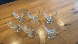 6 Eisbecher Gläser von Leonard! UNGEBRAUCHT! 