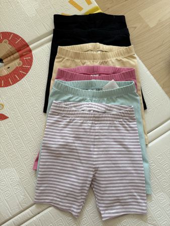 Shorts H&M girl size 98 (6 pairs)