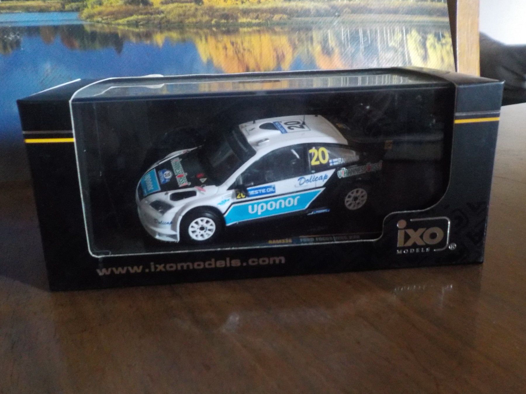 Ford Modellini d'auto: IXO Ford Focus WRC Rallye de Finlande 2008 – Usato da Grolley venduto da fab_9vm2