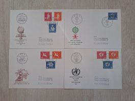 FDC Union Postale 1960 / Bureau International 1960 / Malaria