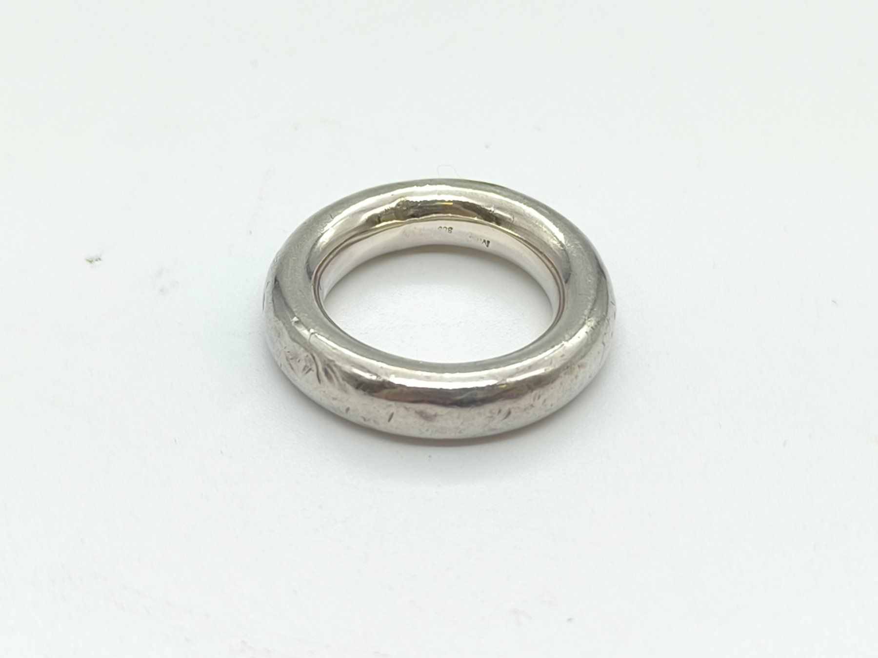 Anelli: Massiver Silberring 800 Silber Gr. 44 Vintage – Usato da Rüti ZH venduto da Restwert_Rueti_ZH