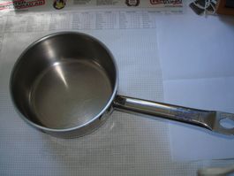 Stielkasserolle MMT Gastro Edelstahl gebraucht Zustand