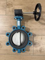 InterApp Absperrklappe DN125 PN16 mit Handrad neu