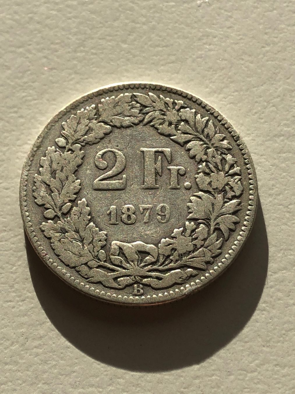 Toutes les monnaies: 2 Fr. 1879 – D'occasion à Schötz par Odpa
