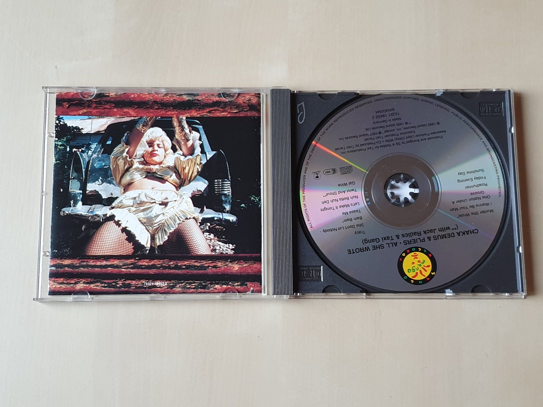 CD: Chaka Demus & Pliers All she wrote – Usato da Stansstad venduto da collectorsshop 2
