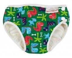 Imse Vimse Badewindel/Couche piscine 7-10kg green dino