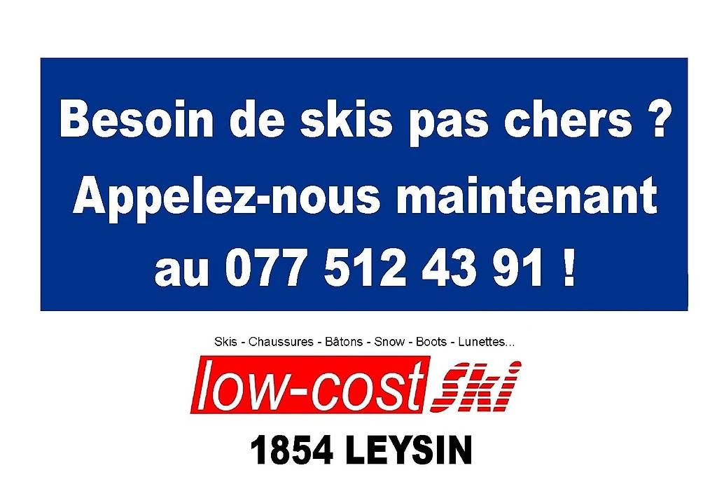 Skis: OUVERT 7/7 SAM/DIM AUSSI à LEYSIN – D'occasion à Leysin par Liquidation-404 9