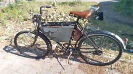 Militärfahrrad mit orgiinal Tasche Jahrgang 1976