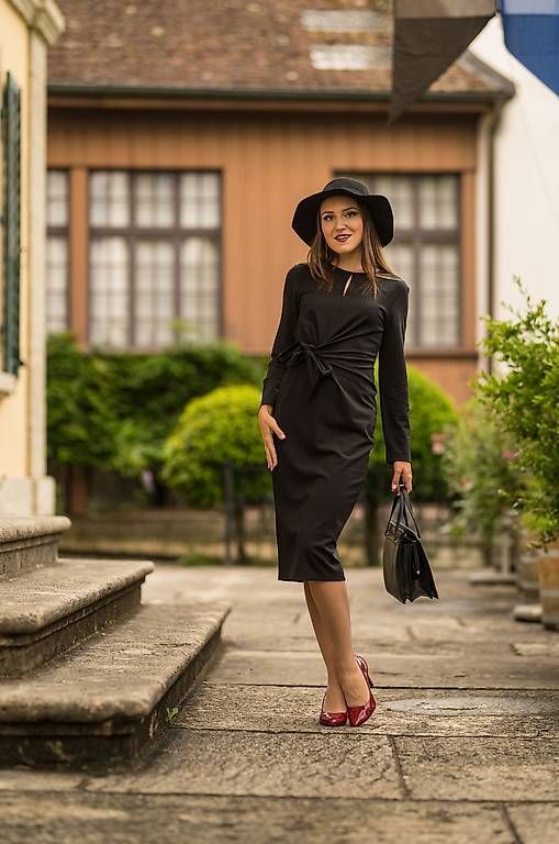 Vestiti: Schönes schwarzes Kleid S – Usato da Mägenwil venduto da VintageGirly
