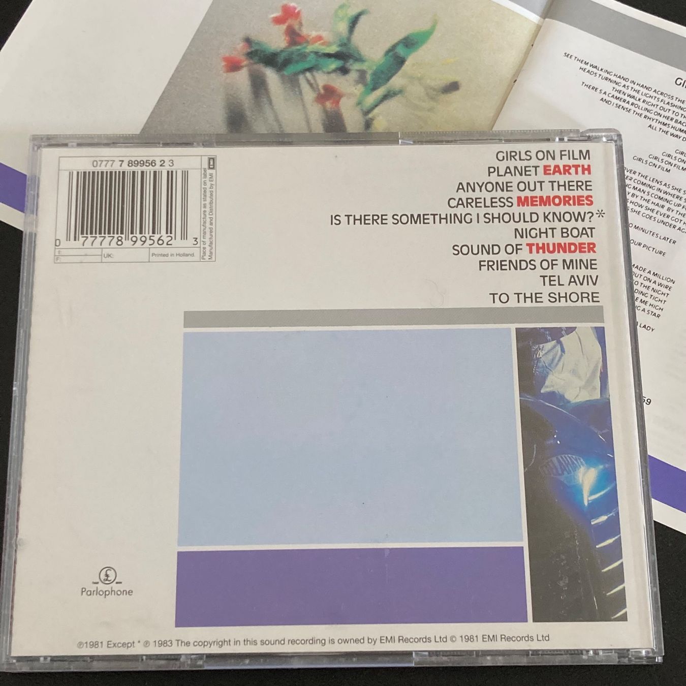CD: Duran Duran - s/t – Usato da Bern venduto da Ntsamina 1
