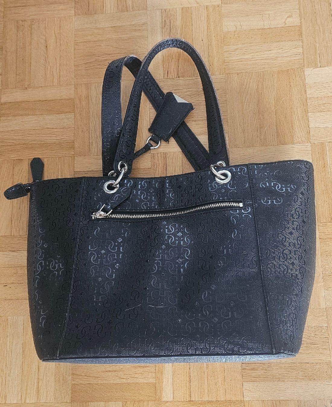 Guess Borse da donna: Schwarze Guess Tasche – Usato da Basel venduto da sa99 1