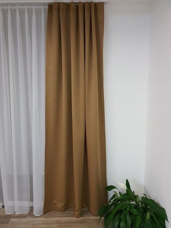 Vorhänge: Verdunkelungsvorhang  mit Gleiter breite 280  cm – Neu und originalverpackt aus SIEBNEN von fiuman1 1