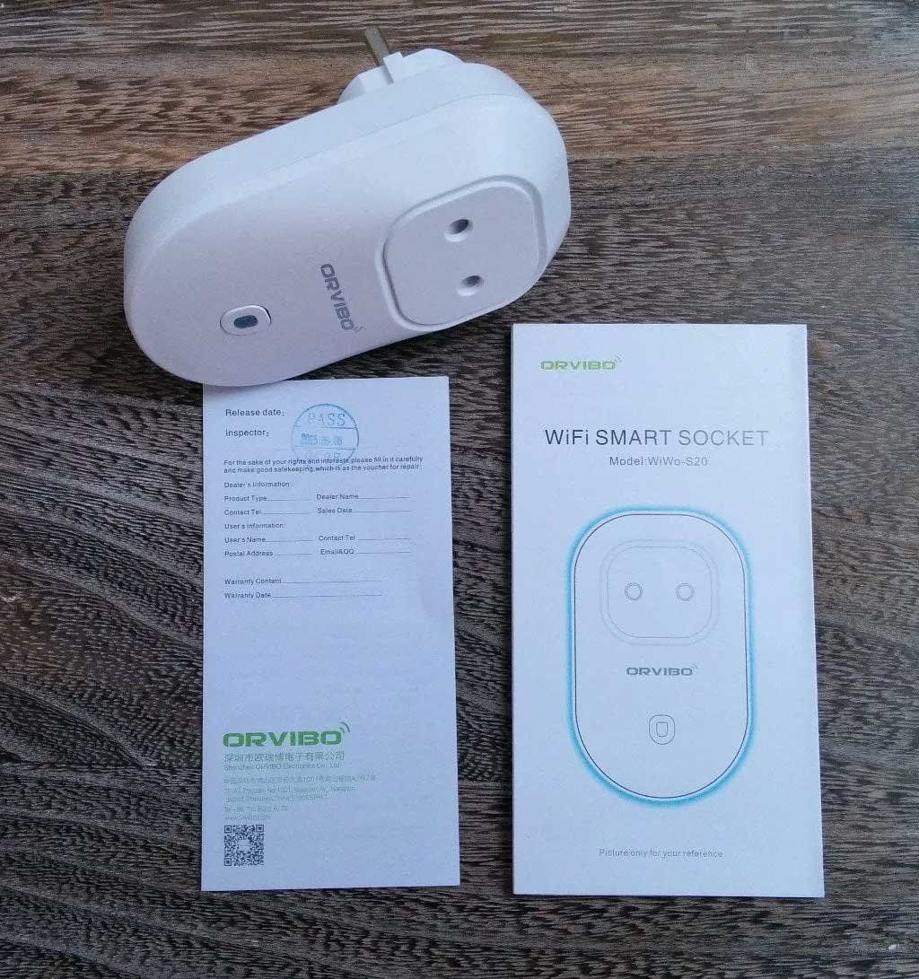 Spine: WiFi Smart Socket S20 ORVIBO NEU Pack noch verschweist – Nuovo e nell'imballaggio originale da Thun venduto da videogeek