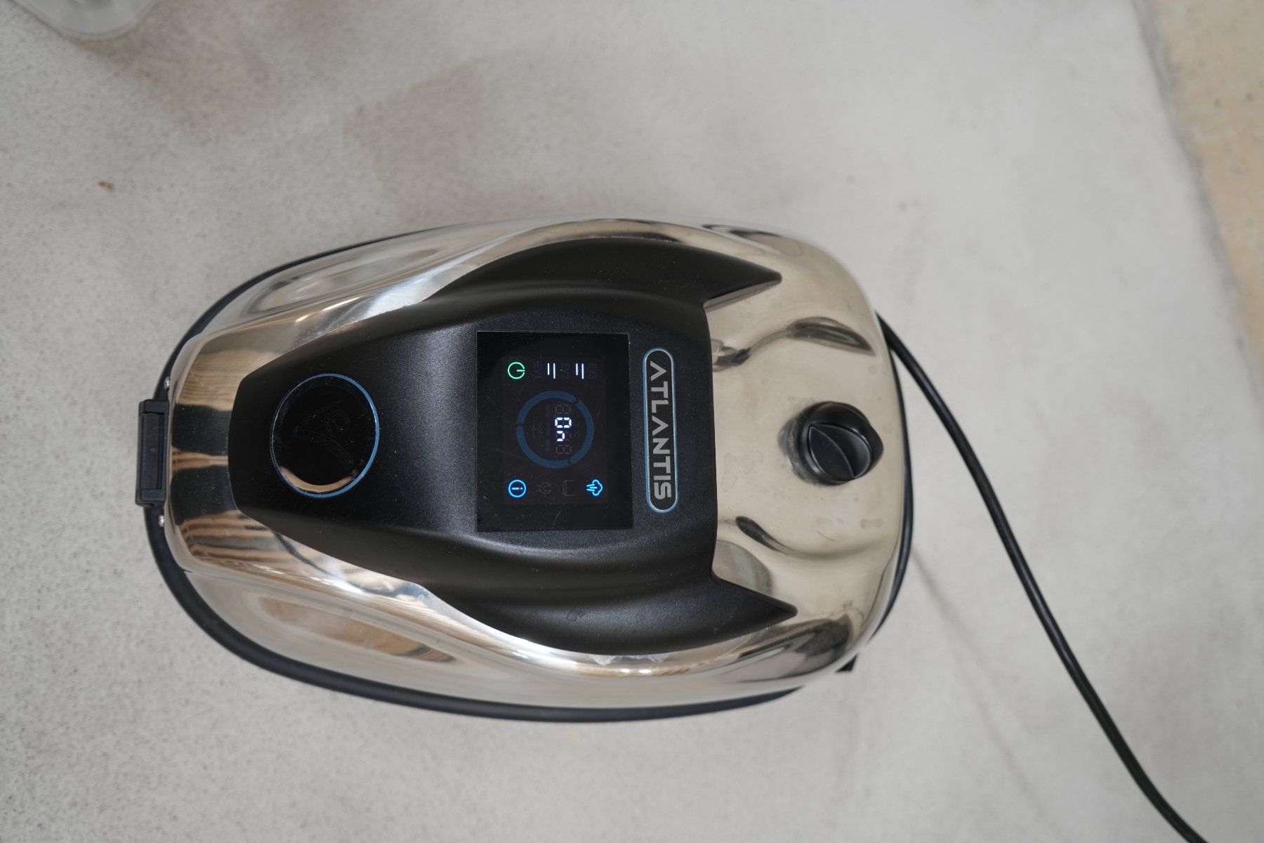 Dampfreiniger: Dampfreiniger EV Atlantis gebraucht silberfarben – Gebraucht aus Zürich von Samba61 5