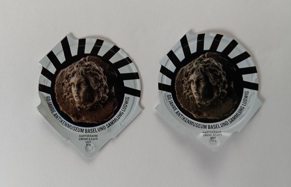 Coperchi dei cremini per caffè: FD aus Serie 1.698 - Nr 4 – Usato da Matzingen venduto da zingana
