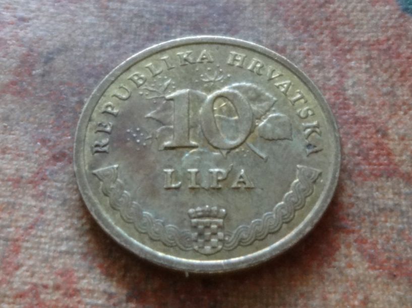 Alle Münzen: CROATIE   10  Lipa  2009 – Gebraucht aus Romanel-sur-Lausanne von Swift13 1