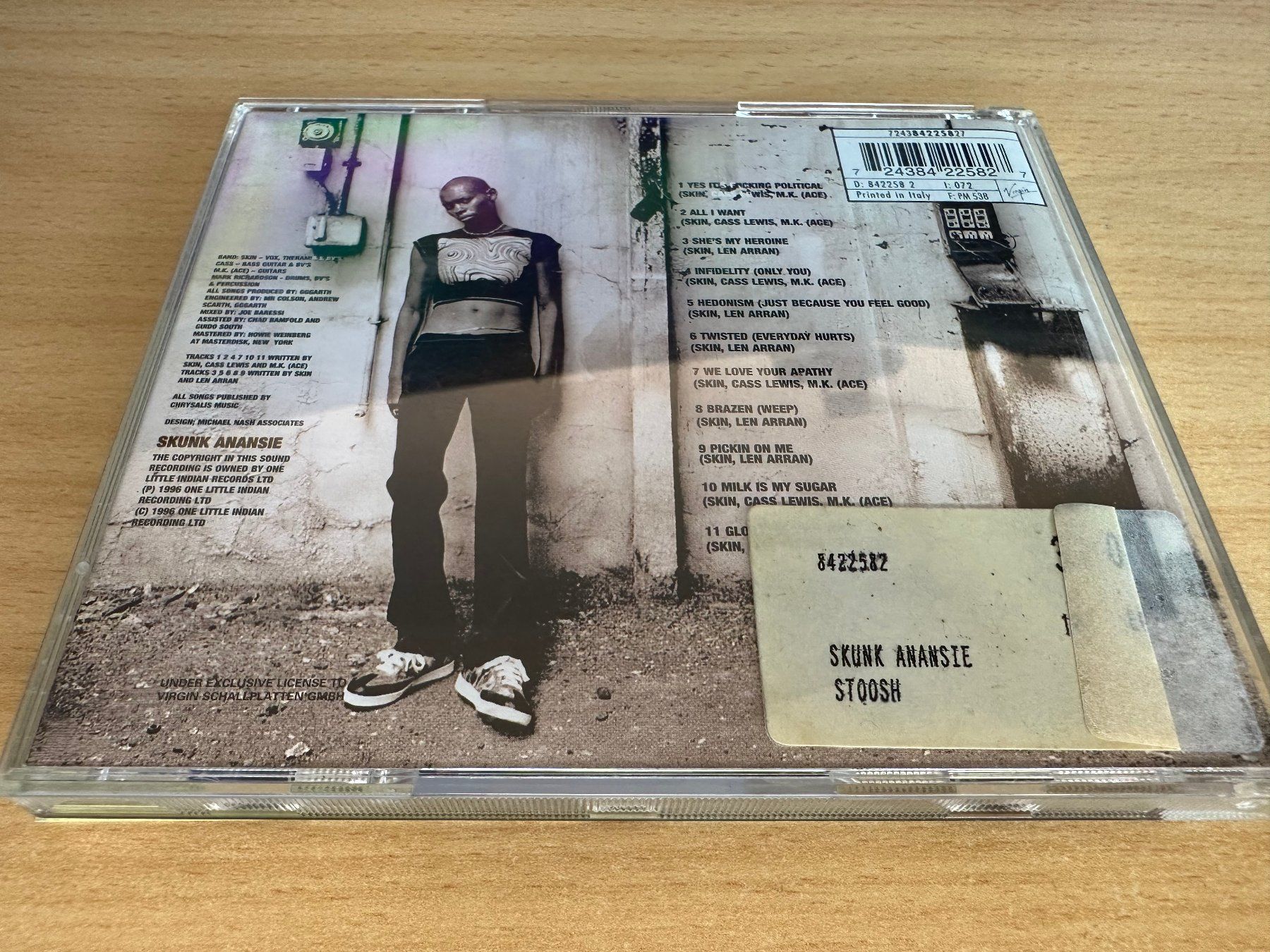 CD: Skunk Anansie – Stoosh – Usato da Rikon im Tösstal venduto da Alpenmutz 1
