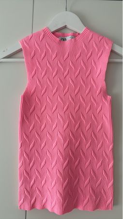 ZARA Top rosa Grösse S