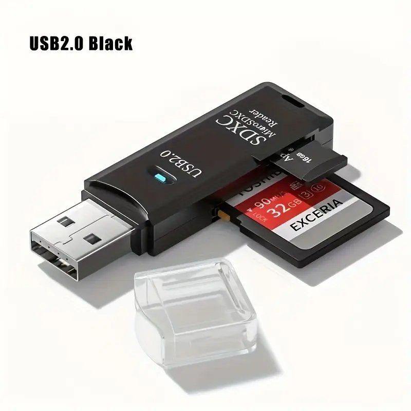 Chiavette USB: High-Speed USB Kartenleser Plug-and-Play USB 2. Neu – Nuovo e nell'imballaggio originale da Wilchingen venduto da allant2004