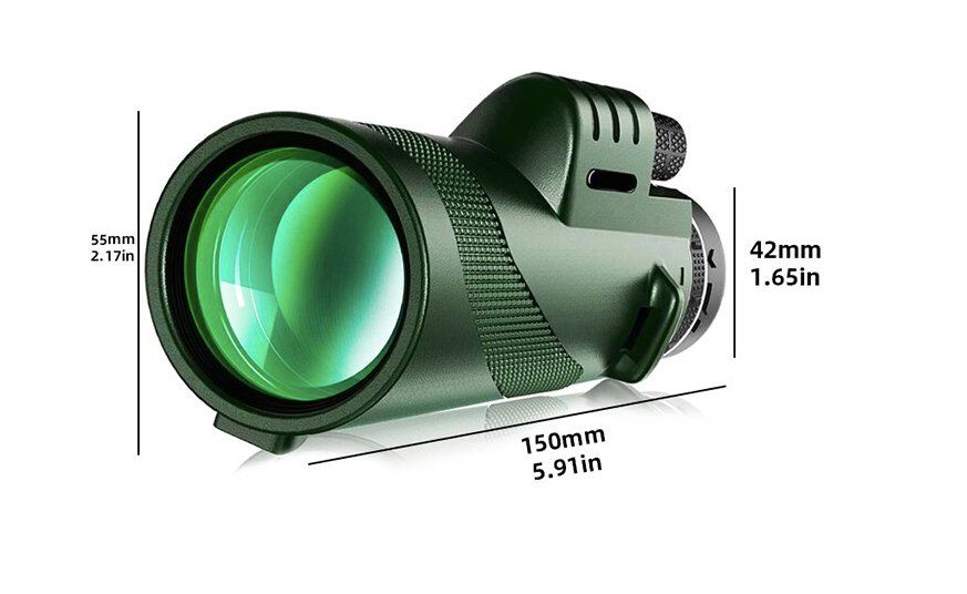 Telescopi: Monocular 5000m Fernglas Feldstecher 80x100 – Nuovo e nell'imballaggio originale da Châtelaine venduto da topshop.switzerland 3