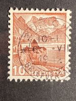 Schweiz 1942 Chillon 10 Vollstempel ZÜRICH 6.VII.1942
