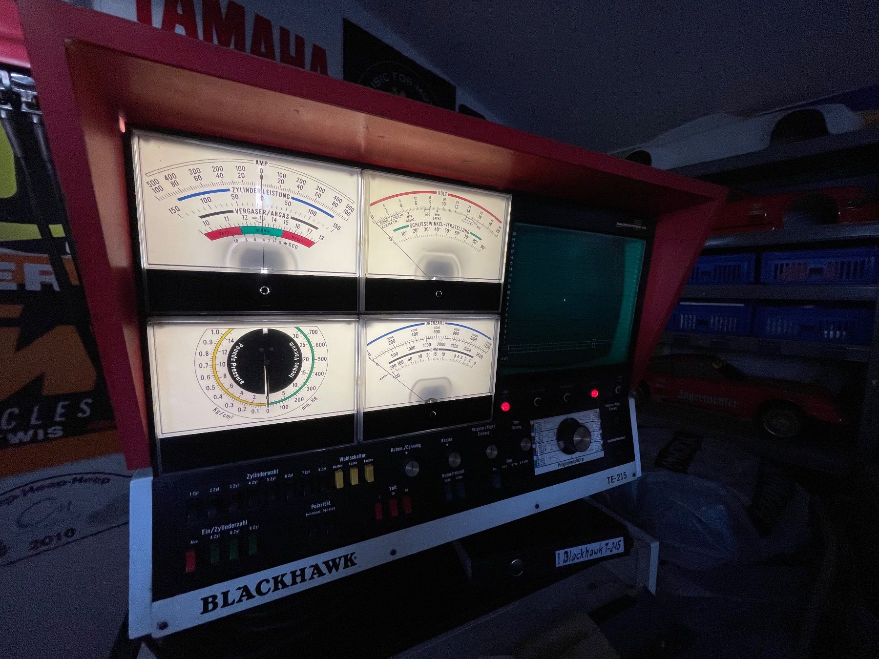 Misurare: Blackhawk TE-215 Motorentester - Oldtimer-Veteran-Vintage – Usato da Menziken venduto da Hotdevil1 2