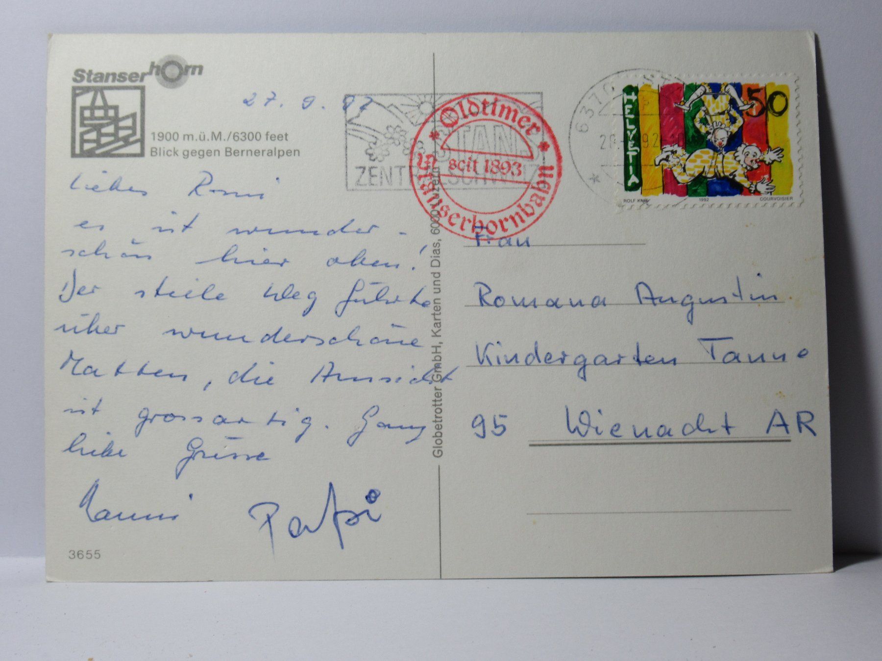 Cartoline postali: Stanserhorn – Usato da Grenchen venduto da frechri 1
