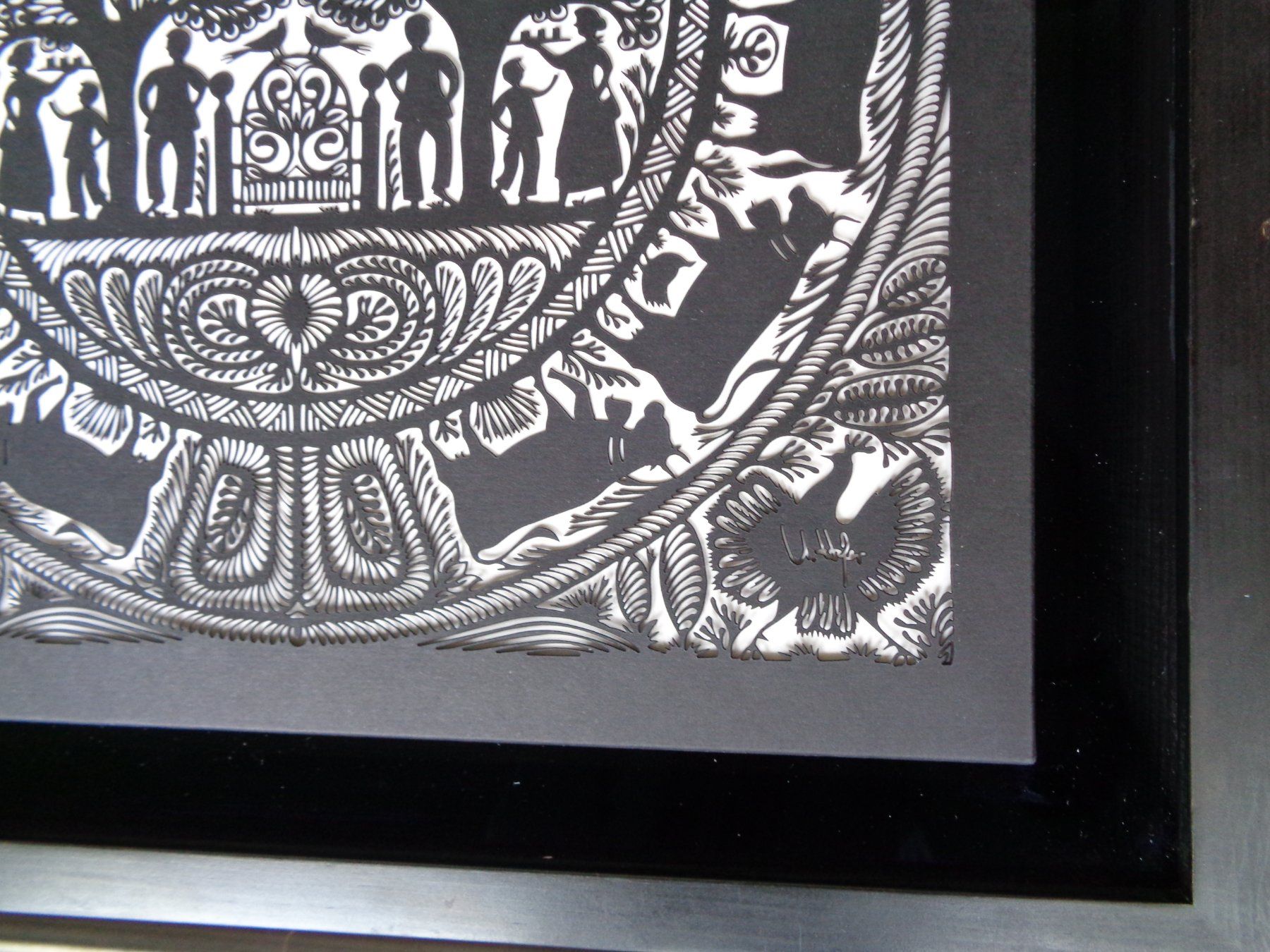 Grafica & Litografie: LASERSCHNITT UELI HOFER KEIN SCHERENSCHNITT !!! – Usato da Henggart venduto da linda666 2