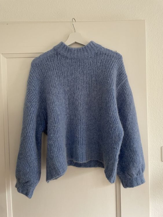 Alpaka-Pullover Gr. 36, blau, EDITED 1