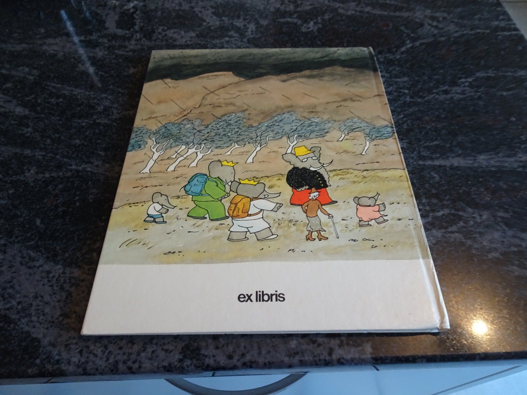 Libri: Babar und das Gespenst, Kinderbuch  Laurent de Brunhoff 1983 – Usato da Zürich venduto da Roulet 1