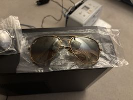 Sonnenbrille Ray-Ban Aviator goldfarben
