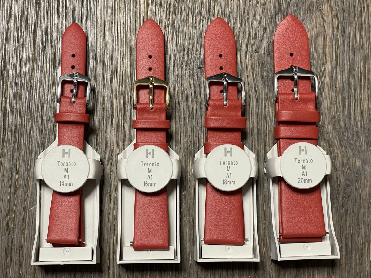Armbänder & -reifen: 1 Stk. HIRSCH Kalbsleder Uhrenband TORONTO 14, 16 oder 20mm – Neu und originalverpackt aus Embrach von selfie13 2