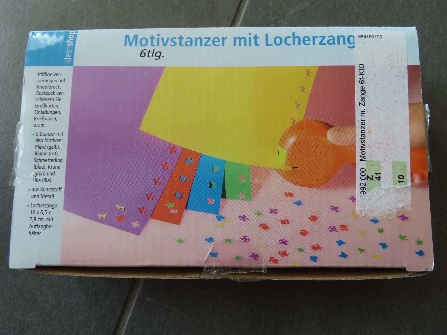 Kit bricolage: 2 Sets Motivstanzer, Locherzange +++top+++ – Usato da Wallenried venduto da Asyano 5
