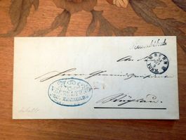 Vorphilabrief von Thorberg, 24.Okt.1861, Balkenst Krauchthal