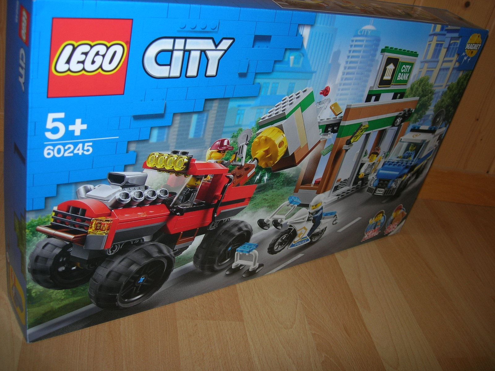 Lego Giocattoli: LEGO City 60245 Polizei Raubüberfall – Nuovo e nell'imballaggio originale da Hornussen venduto da Corvette-
