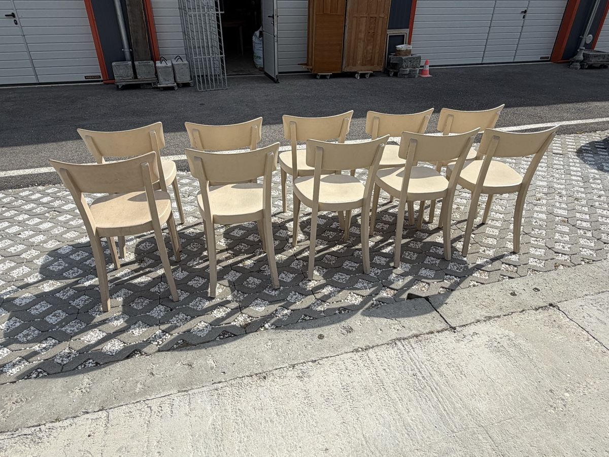 Horgen Glarus Stühle: Chaises de bistrot Horgen Glarus  – Gebraucht aus Arnex-sur-Orbe von Tutu1037 4