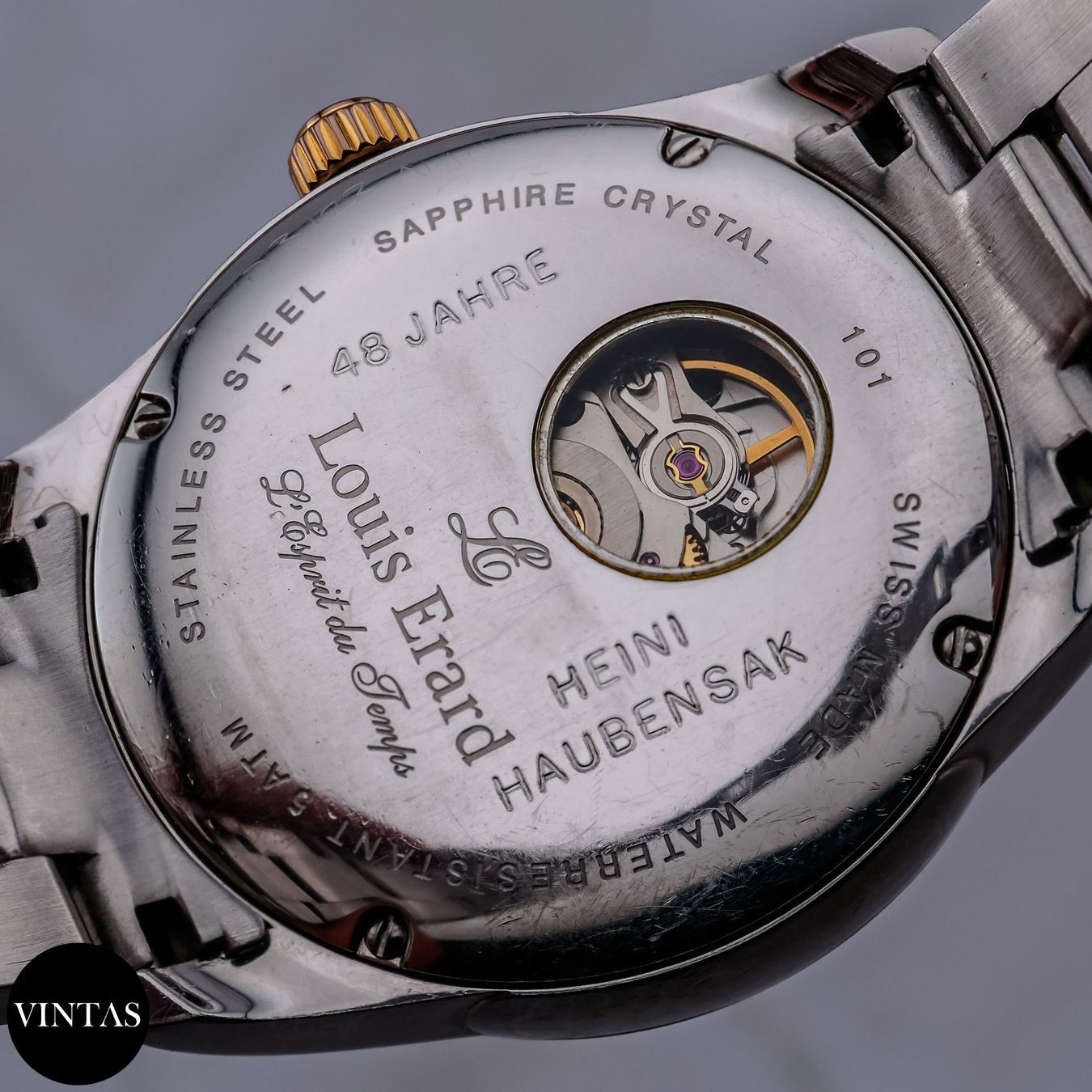 Louis Erard Orologi: Louis Erard Heritage – Usato da Zürich venduto da Vintas 7