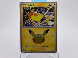 30 Jahre - Pikachu  (30C 30) - DE