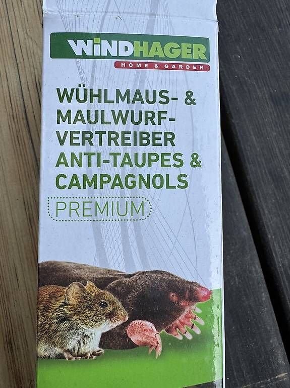 Sonstiges für Haushalt & Wohnen: Wühlmaus- & Maulwurf-Vertreiber – Gebraucht aus Eglisau von nicob03